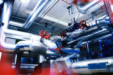 ekipman, kablolar ve borular