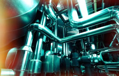 Sanayi Bölgesi, çelik boru hatları ve kanalları