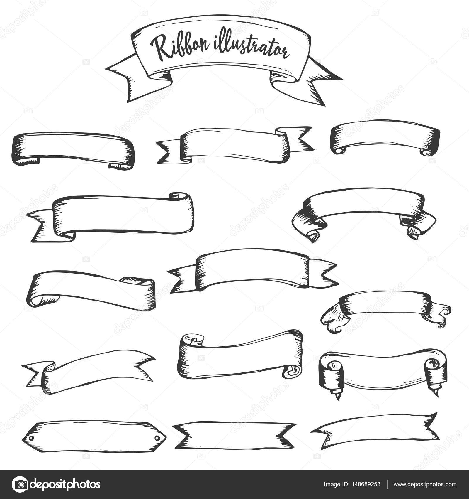 Ribbon Illustrator Clip Art Stock Vector C Natka80