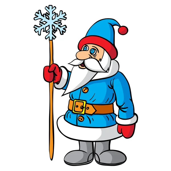 Santa Claus festive character. — Stock Vector