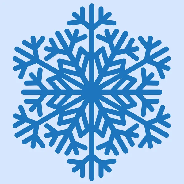 Decorative abstract snowflake. — Stock Vector