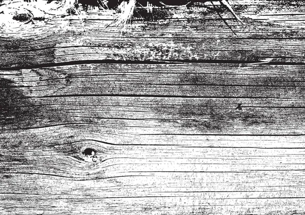 Textura de madera. Fibra y grieta — Vector de stock