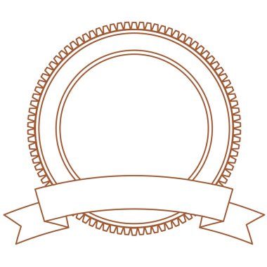 Etiket ve rozeti templat. Retro tarzı afiş, amblem.