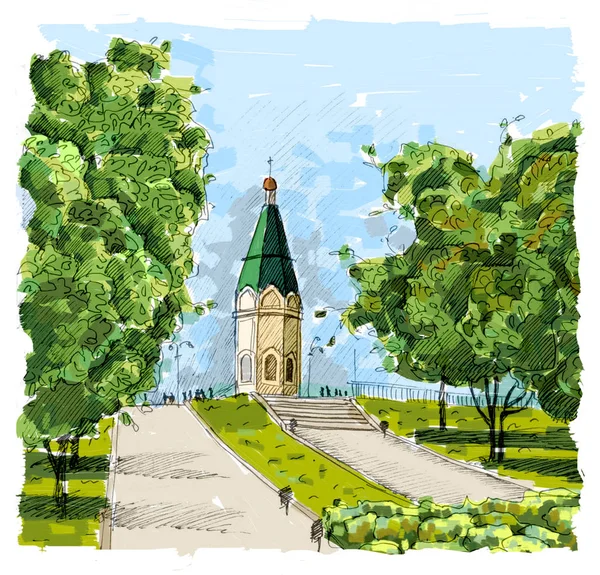 Krasnoyarsk kilisede
