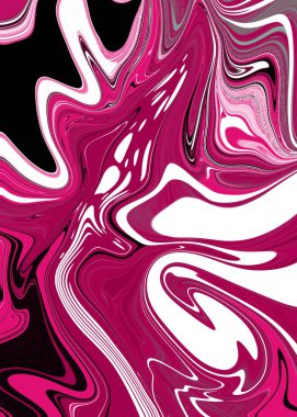 Modern poster. Moda desenli, grafik mermer broşür, modern ziyaret kartı. Havalı tasarım için lüks illüstrasyon. Web İniş afişi için soyut sıvı tasarımı