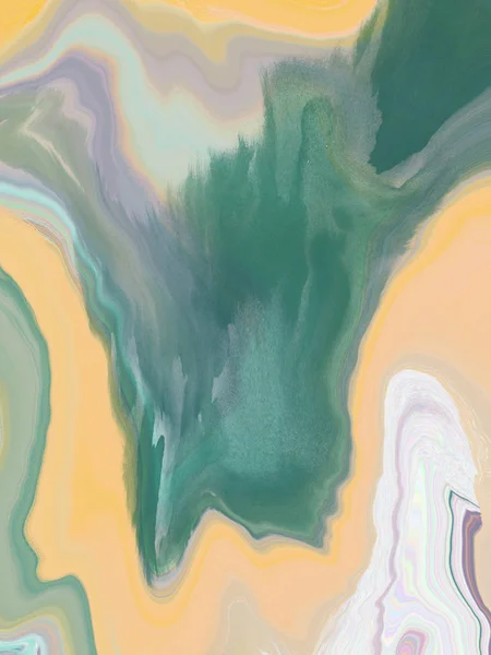 Αφηρημένο Φόντο Χρωμάτων Ακρυλικό Κύματα Πράσινο Φόντο Μαλακό Επιλεκτικό Υπόβαθρο — Φωτογραφία Αρχείου