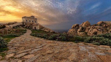 Capo Testa, eski deniz feneri