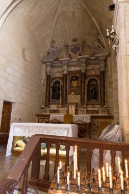 Kilise Santa Maria Delle Grazie Castelsardo içinde iç, 