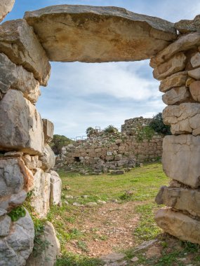 Palmavera kompleksinin nuragic görünümünü