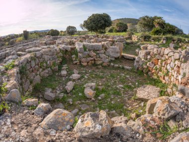 Palmavera kompleksinin nuragic görünümünü