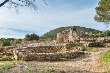 Palmavera kompleksinin nuragic görünümünü