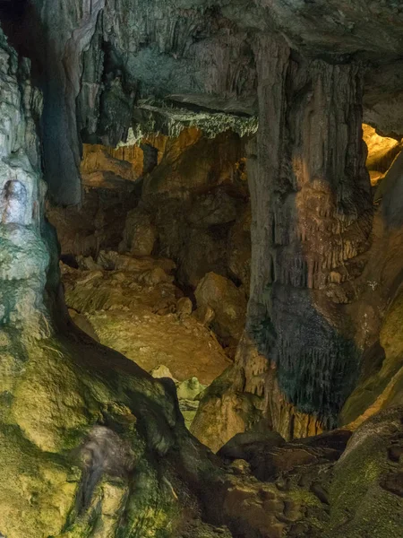 Dentro Cueva Nettuno Cerdeña — Foto de Stock