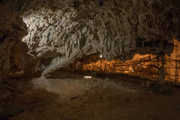 Dentro Cueva Nettuno Cerdeña — Foto de Stock