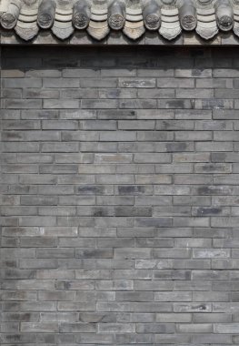 Gri tuğla duvar arkaplanı
