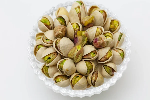 Nueces de pistacho, de cerca — Foto de Stock