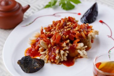 Sebze tabağı, yemek Çinliler