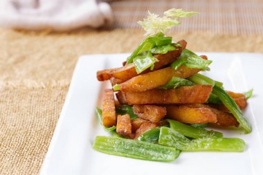 Sebze tabağı, yemek Çinliler