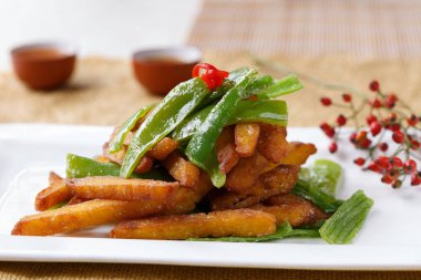 Sebze tabağı, yemek Çinliler