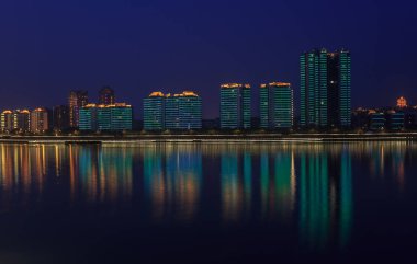 modern şehir geceleri