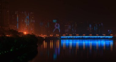 modern şehir geceleri