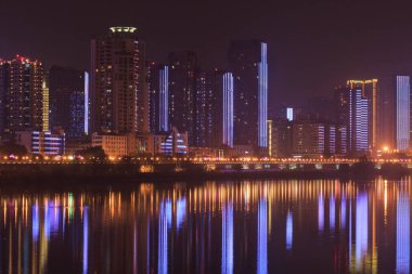 modern şehir geceleri