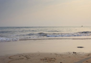 Deniz ve plaj sahne