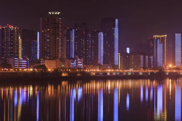 modern şehir geceleri