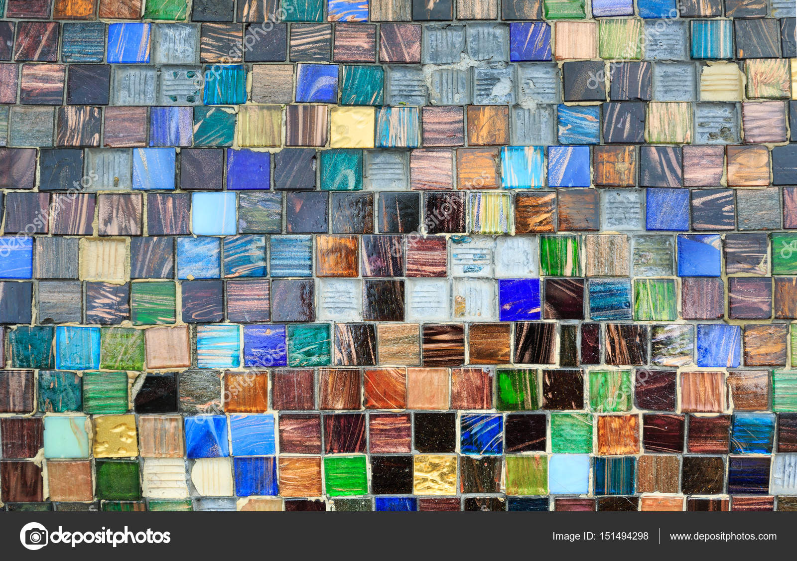 Tutti i tipi di parete di sfondo di colore del mosaico — foto stock ... Tutti i tipi di colori