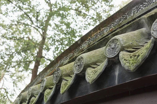 Okapy chińskiej architektury klasycznej — Zdjęcie stockowe