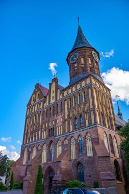 Rusya, Kaliningrad, katedral Kulesi Kant adlı
