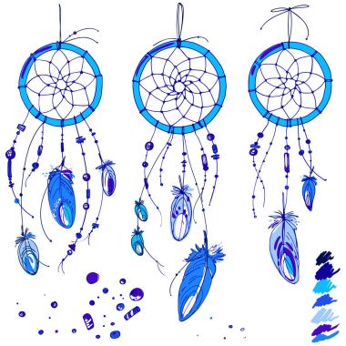 Kızılderili Hint rüya yakalayıcı