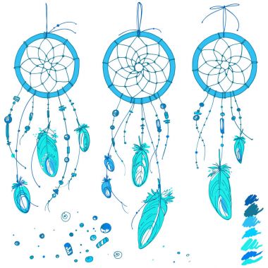 Kızılderili Hint rüya yakalayıcı