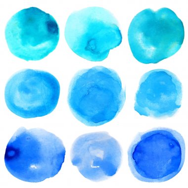 Sulu Boya lekesi Set