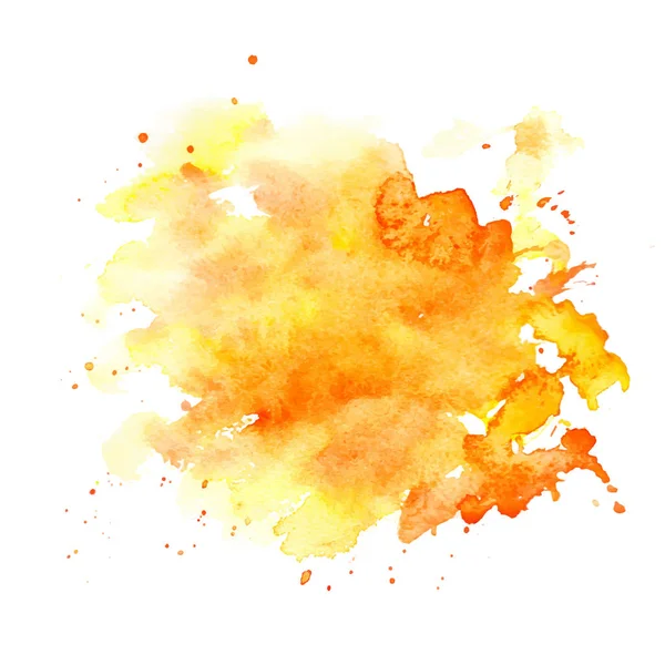 Aquarell-Farbklecks — Stockvektor