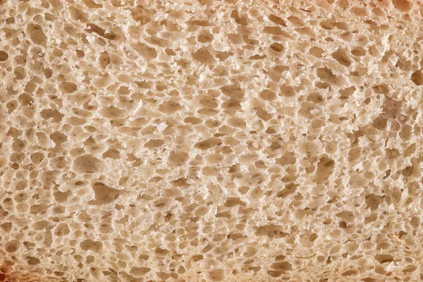 Zbliżenie tekstury tła białego chleba — Zdjęcie stockowe