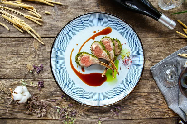 Ispanaklı kuzu pirzola.