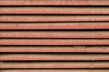Eski tozlu louver metal desen arkaplanı