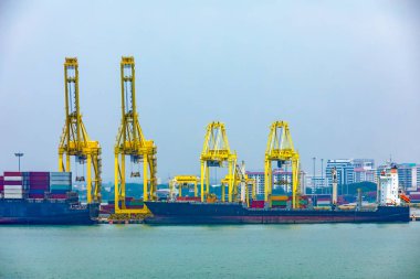 Vinç kaldırma ve kargo gemileri