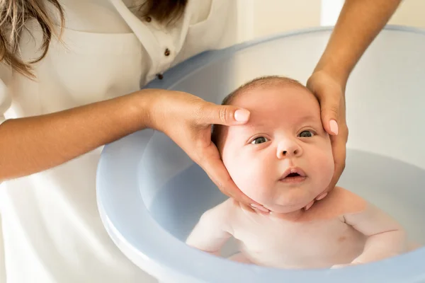 Baby miután fürdő — Stock Fotó