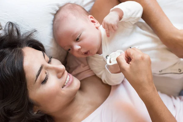 Mamma med barn — Stockfoto