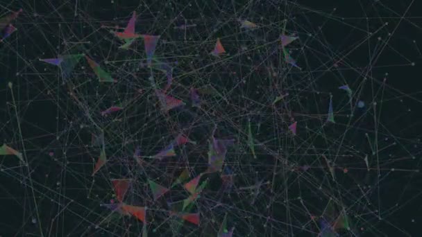 Réseau laser.Résumé fond de plexus pour différents événements et projets.Boucle sans couture .