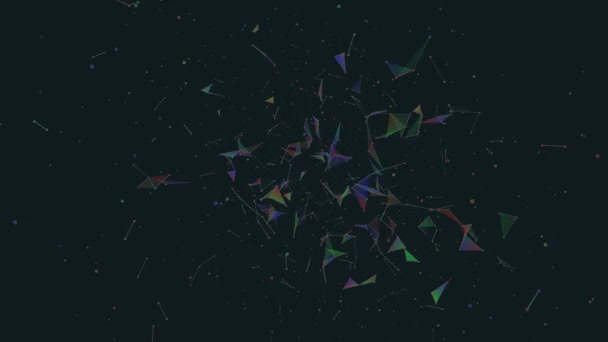 Âme holographique.Résumé plexus fond pour différents événements et projets.Boucle sans couture .