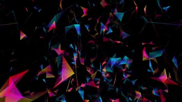 Laser glitch.Abstract fundo plexo para diferentes eventos e projetos.loop sem costura . — Vídeo de Stock