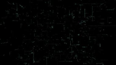 Cyber city. information.background,seamless döngü yayılması.