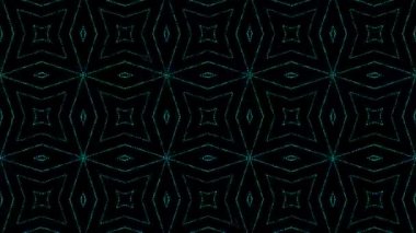 disko kaleidoscopes arka plan animasyonlu parlak neon renkli çizgileri ve geometrik şekiller için müzik klipleri, Vj, Dj, sahne, Led ekranlar, gösteri, events.seamless döngü.