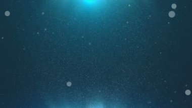 Sinematik parçacıklar Background.seamless loop.divine ışık