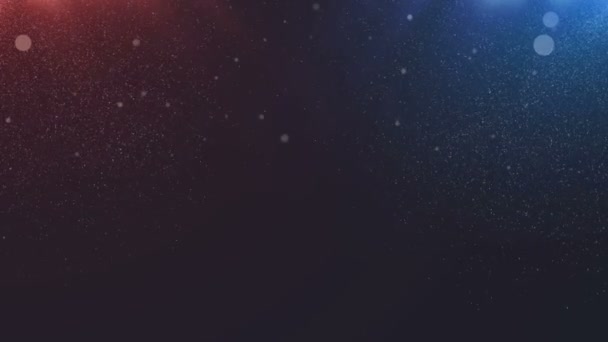 Cinematic Dynamic Particles Background.seamless loop . — стоковое видео