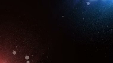 Sinematik parçacıklar Background.seamless loop.confrontation