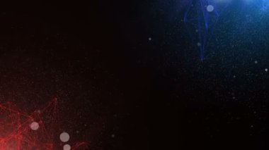 Sinematik parçacıklar Background.seamless loop.interaction yapıları