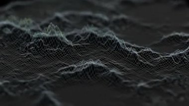 sinematik arka plan. Matematiksel heyecan. sorunsuz döngü.